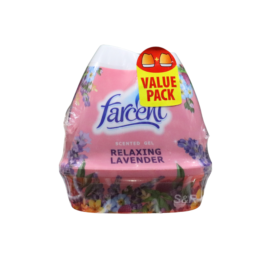 Farcent Scented Gel Relaxing Lavender 2pcs